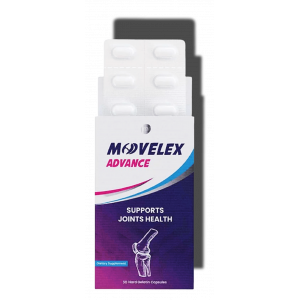 MOVELEX ADVANCE DIETARY SUPPLEMENT SUPPORTS JOINTS HEALTH 30 HARD GELATIN CAPSULES